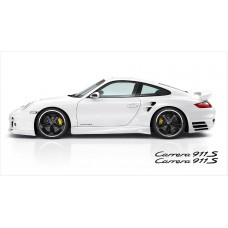 Aufkleber passend für Porsche Carrera 911 S Seitenaufkleber Aufkleber 2Stk, Satz 220mm