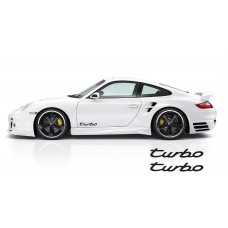 Aufkleber passend für Porsche Boxster / Cayman R 981 Side Stripe Vinyl Decal