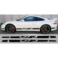 Aufkleber passend für Porsche 991 GT3 Script Side Decal Graphic