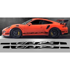 Aufkleber passend für Porsche 991 GT3 RS Script Side Decal Graphic