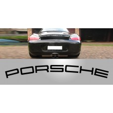 Aufkleber passend für Porsche 986 Boxster Rear Spoiler Vinyl Decal