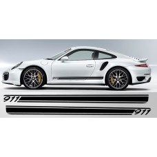 Aufkleber passend für Porsche 911 Tapered Triple Stripe Decal