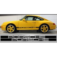 Aufkleber passend für Porsche 911 Side Stripe Vinyl Graphics