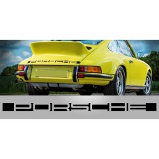 Aufkleber passend für Porsche 911 Rear Engine Lid Decal Graphic