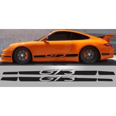 Aufkleber passend für Porsche 911 GT3 Script Side Decal Graphic