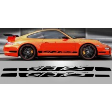 Aufkleber passend für Porsche 911 GT3 RS Script Side Decal Graphic