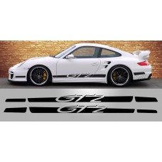 Aufkleber passend für Porsche 911 GT2 Script Side Decal Graphic