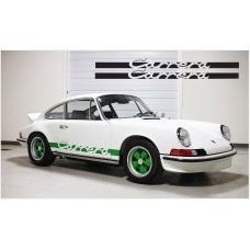 Aufkleber passend für Porsche Carrera RS RSR Seitenaufkleber 2Stk. Satz