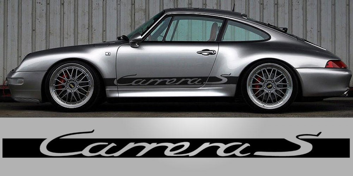 Decal to fit Porsche 911 Carrera S Script Side Decal Graphic - POR0240