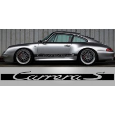 Aufkleber passend für Porsche 911 Carrera S Script Side Decal Graphic