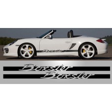 Decal to fit Boxster 986 987 Side Stripe Vinyl Decal Graphic