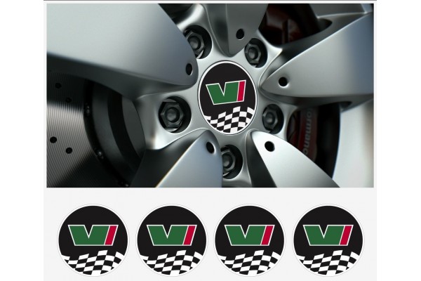 Aufkleber passend für Skoda Motorsport Emblem Aufkleber Ø 79 mm