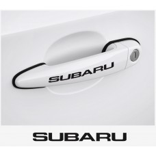 Subaru Door handle- rim- window- brake caliper- mirrordecal 4 pcs.