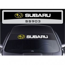Subaru Frontscheiben Sonnenblendstreifen Aufkleber