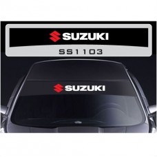 Decal to fit Suzuki windscreen sun stripe decal