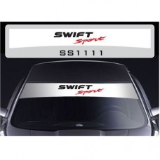 Decal to fit Suzuki Swift Sport windscreen sun stripe decal