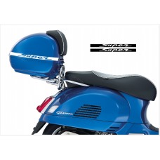 Decal to fit Vespa GT GTS Super Sport top box decal Super V2