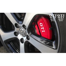 Aufkleber passend für VW GTI Bremssattel Aufkleber Satz