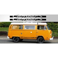 Decal to fit Volkswagen Camper S Vinyl Decal Pair