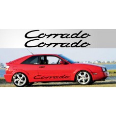 Aufkleber passend für Volkswagen Corrado Vinyl Decal Pair