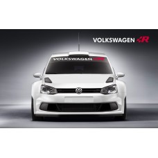 Aufkleber passend für VW Polo R WRC style GTI Seitenaufkleber Haubenaufkleber Heckaufkleber Aufkleber Komplet Satz