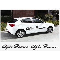 Decal to fit Alfa Romeo decal side decal set 2 pcs. L+R 150 cm