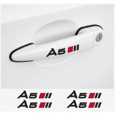 Decal to fit Audi A5 maniglia decal 4 pcs.