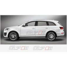 Decal to fit Audi Q7 side decal 2 pcs. 120 cm