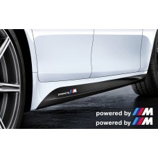 Decal to fit BMW Powered by M Decal side decal 200mm - no background!