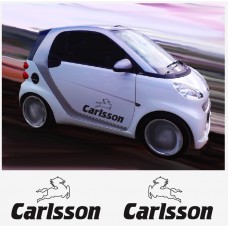 Decal to fit Carlsson side decal 2 pcs. 40 cm