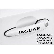 Decal to fit Jaguar Door handle decal 4pcs, set 120mm