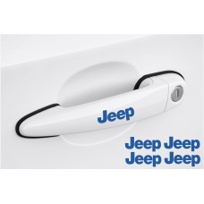 Decal to fit Jeep Door handle decal 4pcs, set 80mm
