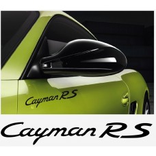 Aufkleber passend für Porsche Cayman RS Seitenaufkleber Aufkleber 30cm 2Stk. Satz