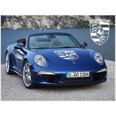 Decal to fit Porsche windscreen decal 50cm x 65cm