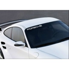 Decal to fit Porsche windscreen sun stripe decal 450mm / 1400mm