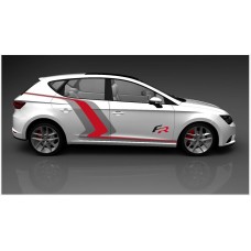 Decal to fit Seat Leon FR side decal set