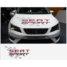 Decal to fit Seat Sport bonnet decal 76cm