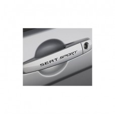 Decal to fit Seat Sport door handledecal 2 pcs. 14cm