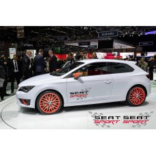 Aufkleber passend für Seat Sport Seitenaufkleber Satz 2Stk, 700mm