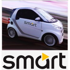 Decal to fit Smart Logo side decal 2 pcs. set 50cm