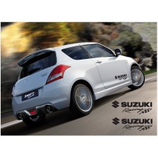 Aufkleber passend für Suzuki Swift Racing Seitenaufkleber Aufkleber 2Stk. Satz 350mm