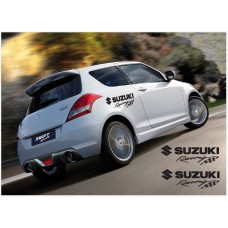 Aufkleber passend für Suzuki Swift Racing Seitenaufkleber Aufkleber 2Stk. Satz 500mm