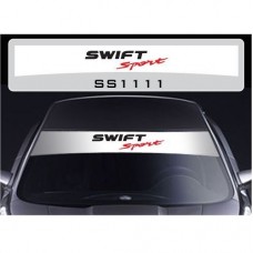 Aufkleber passend für Suzuki Swift Sport Frontscheiben Sonnenblendstreifen Aufkleber