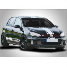 Decal to fit VW Golf GTI R racing stripe Racing Stripes decal set