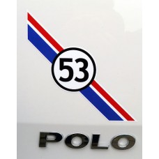 Decal to fit VW HERBIE 53 tail decal