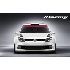 Aufkleber passend für VW Volkswagen Racing Frontscheibe Aufkleber /1400mm