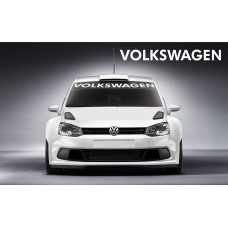 Aufkleber passend für VW Volkswagen Frontscheibe Aufkleber 