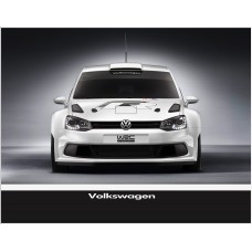Aufkleber passend für VW Volkswagen Frontscheiben Sonnenblendstreifen Aufkleber 300mm x 30mm